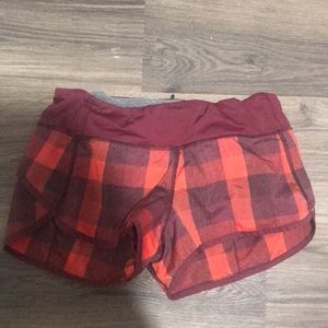 Lululemon speed shorts